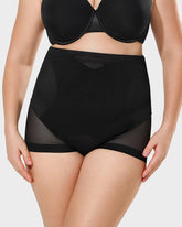 High Waist Mesh Tummy Control Butt Lifting Shaping Panty