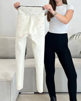 High-waisted Tummy-flattening Butt-lifting Stretchy Slimming Leggings