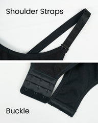 Criss-Cross Mesh Panel Sculpting Bodysuit