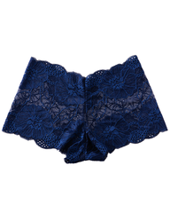 Sexy Low-Rise Lace Seamless Panties with Cotton Crotch