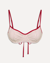 Red Polka Dot Vacation Two-Piece Bikini