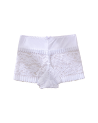 Sexy Hollow-Out Lace Mid-Rise Breathable Boyshorts