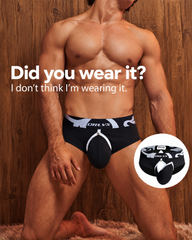 2-Pack Men's Contoured Pouch Low-Rise Briefs