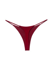 Double-Layer String Cotton T-Back Thong
