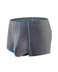 Men’s Ice Silk Comfortable Breathable Large Pouch Boxer Briefs