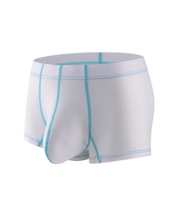 Men’s Ice Silk Comfortable Breathable Large Pouch Boxer Briefs
