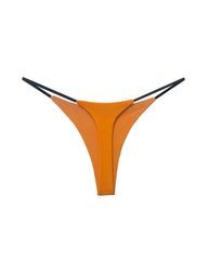 Double-Layer String Cotton T-Back Thong