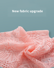 Sexy Low-Rise Lace Seamless Panties with Cotton Crotch