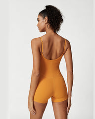 Lightweight Comfort Workout Jumpsuit Shorts