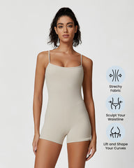 Lightweight Comfort Workout Jumpsuit Shorts