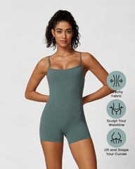 Lightweight Comfort Workout Jumpsuit Shorts