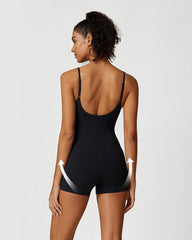 Lightweight Comfort Workout Jumpsuit Shorts