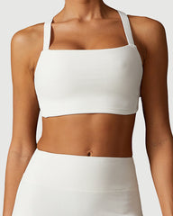 Comfort Ribbed Support Activewear Set (Sports Bra+Flare Pants+Sweatshirt)