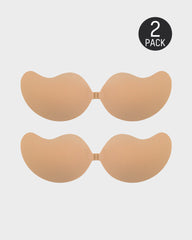 Mango Shaped Breathable Self-Adhesive Invisible Bra (2 Pairs)
