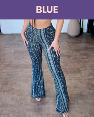 Booty Lifting Boho Flare Pants