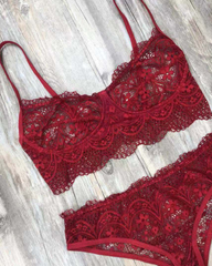 Sexy Lace Bralette Set