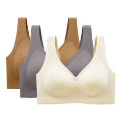 ShySilk Jelly Plus Size Friendly T-shirt Seamless Bra