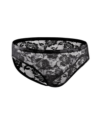 Men's Sexy Sheer Lace Briefs