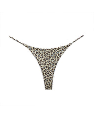 Double-Layer String Cotton T-Back Thong
