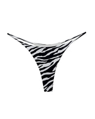Double-Layer String Cotton T-Back Thong