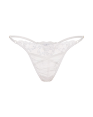 Underwire Push-Up Mesh Lace Spliced Fitted Nightgown