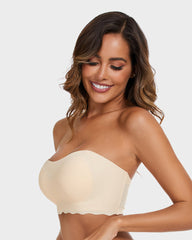 Strapless Invisible Push Up Bra