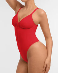 Women's Solid Color Tummy Tuck Seamless Zipper Body Shaper