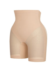 Women's Tummy Slimming Legs Back Low Waist Close-Fitting Mesh Body Shaping Buttocks Shorts