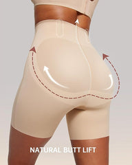 Women's High Waist Seamless Tummy Lifting Buttocks Breathable Shaping Shorts