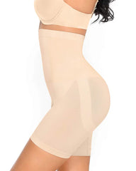 Women's High Elastic Antibacterial Crotch Compression Hip-Lifting Shorts