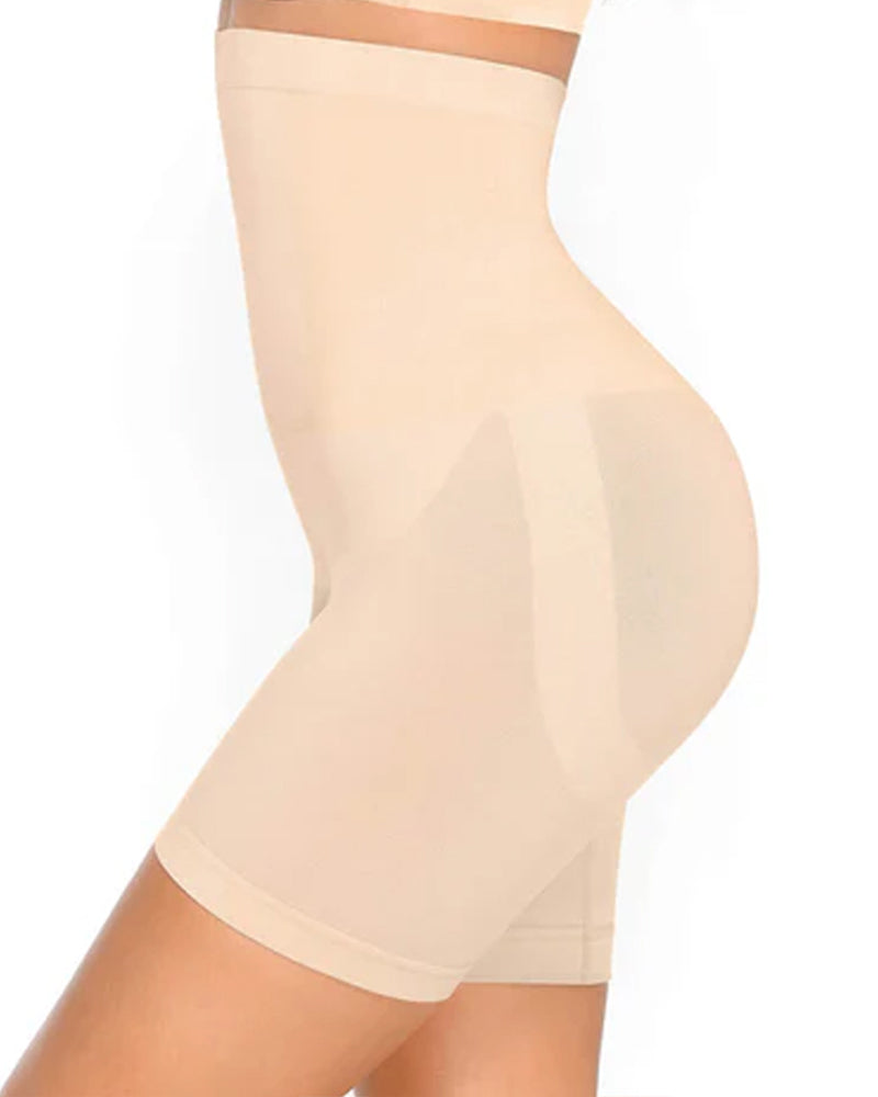 Women's High Elastic Antibacterial Crotch Compression Hip-Lifting Shorts