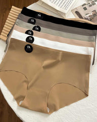 6-pack Women's Silk Comfort Antibacterial Seamless Briefs