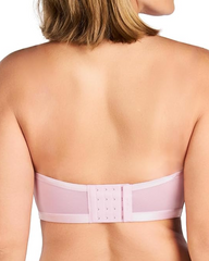 Women's Sheer Mesh Unlined Underwire Adjustable Removable Straps Half Cup Bra