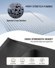 Women's Tummy Control High Waist Casual Elastic Band Pocket Yoga Sports Plus Size Shorts