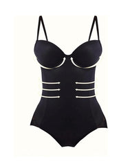 Women's Tummy-Control Sleeveless Tube Top Hip Lace One-Piece Body Shaper