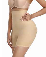 Women's High Waist Tummy Control Seamless Butt Lifting Shapewear Shorts
