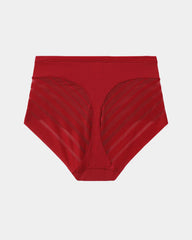 Women's High Elastic Seamless Tummy-Control Butt Lift Mesh Splicing Panties