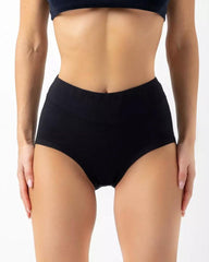 Women's High Waist Cotton Full Coverage Breathable Daily Solid Color Seamless Briefs