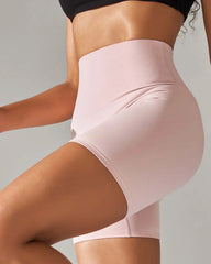 Women's Summer Thin Tummy Lifting Buttocks Sports Casual Yoga Shorts