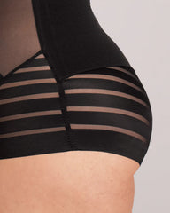 Women's High Waist Tummy Lifting Mesh Breathable Comfortable Shaping Panties