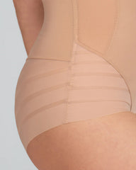 Women's High Waist Tummy Lifting Mesh Breathable Comfortable Shaping Panties