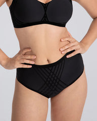 3 Pack High Waist Tummy Lifting Hip Lifting Invisible Cross Comfort Breathable Briefs