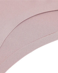 Comfortable Solid Color Milk Silk Lace Stitching Women's Underwear