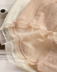 Summer Thin Quick-Drying Translucent Mesh Seamless Cotton Crotch Underwear