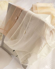 Summer Thin Quick-Drying Translucent Mesh Seamless Cotton Crotch Underwear
