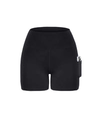 Casual Sports High Waist Breathable With Pockets Cycling Yoga Fitness Shorts