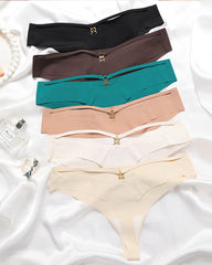 Women's Seamless Breathable Invisible Hollow Sexy Thong