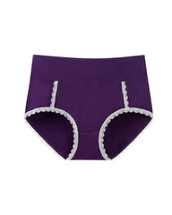 Women's Breathable Cotton High Waist Soft Panties