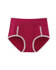 Women's Breathable Cotton High Waist Soft Panties