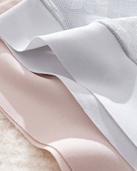 Mulberry Silk Protein 7A Antibacterial High Waist Tummy Tuck Lace Breathable Panties